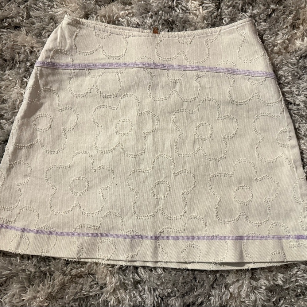 Urban Outfitters "Sunny Distressed Mini Skirt